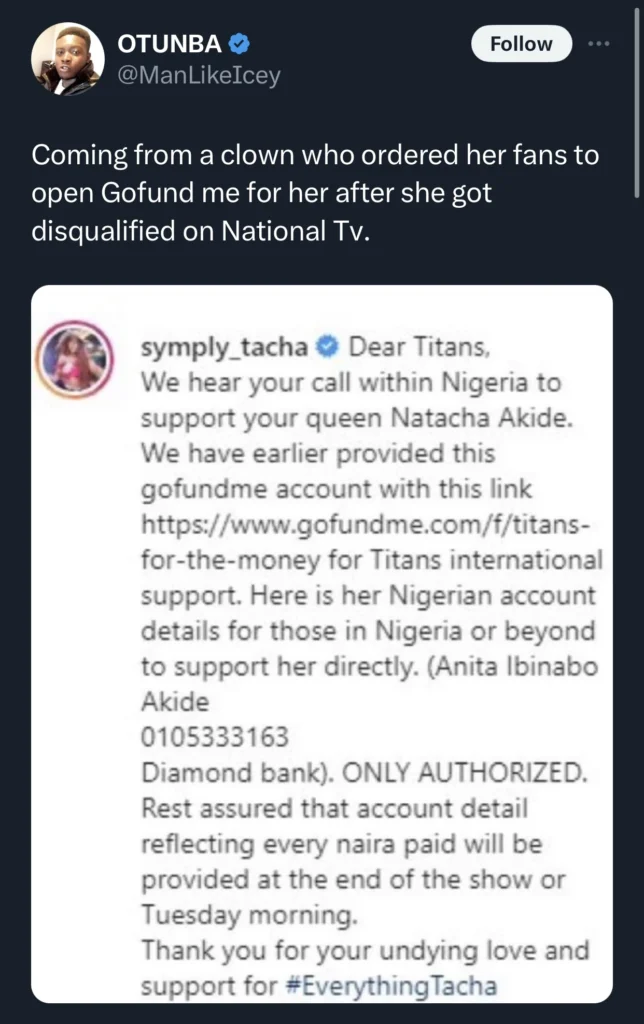 “Don’t throw stones if you live in a glass house” — Netizens advise Tacha after digging up old tweets of her begging for money online 