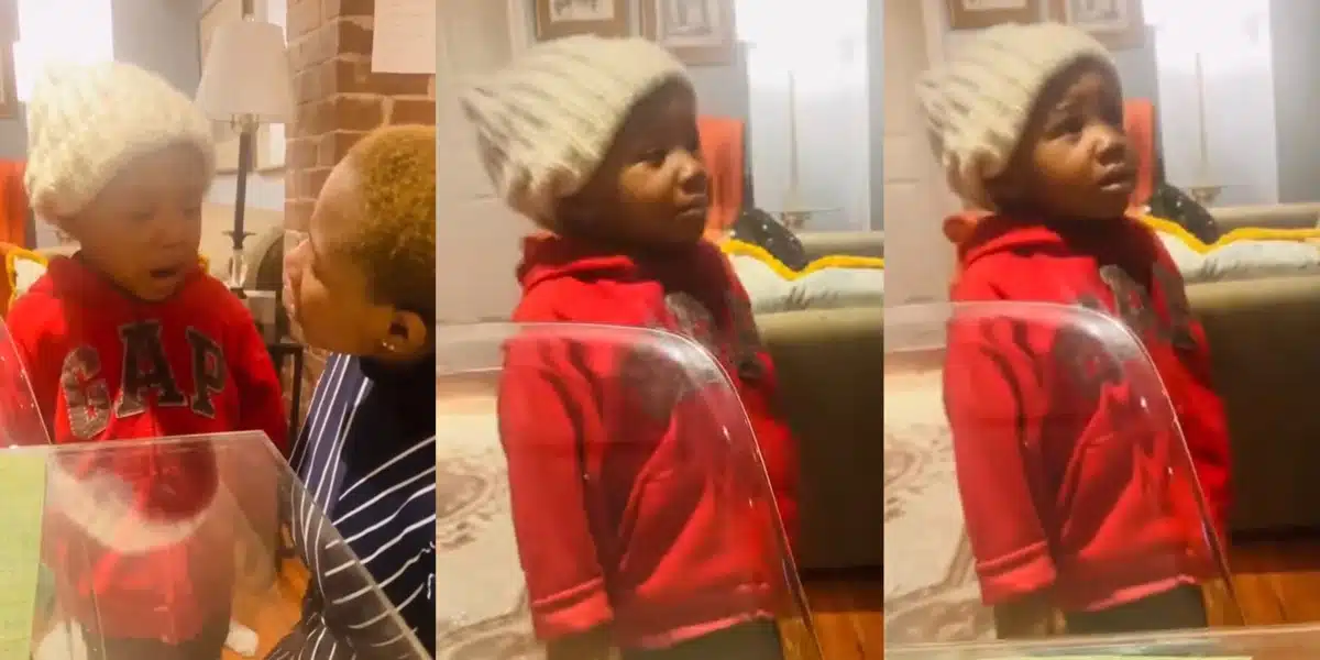 “I want to go back to Nigeria” — Little boy in Canada cries out