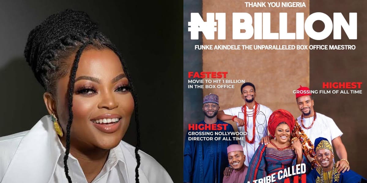 Funke Akindele's movie, 'A Tribe Called Judah,' breaks record as highest-earning Nigerian film