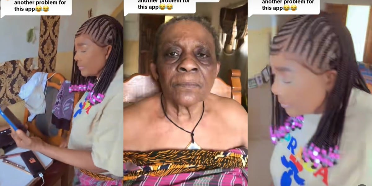 "Gen z grandma, Gen z baddie" - Nigerian man's unique makeover turns grandma into a beauty icon