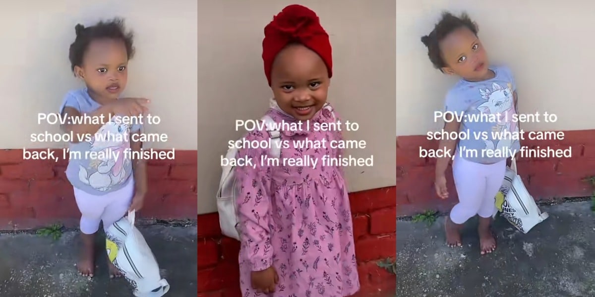 "I'm really finished" - Mother expresses worry as she reveals how her daughter went to school and how she returned