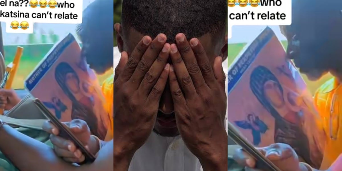 Drama as Nigerian man holds a cross and Jesus magazine during journey to Kastina State