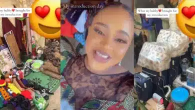 Beautiful Ebonyi bride receives set of brassieres, pack of tissue paper from her husband-to-be as bride price