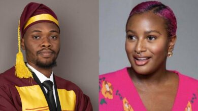 "I'm all yours" - Nigerian man graduates first class in botany, reminds DJ Cuppy of her post about dating a botanist