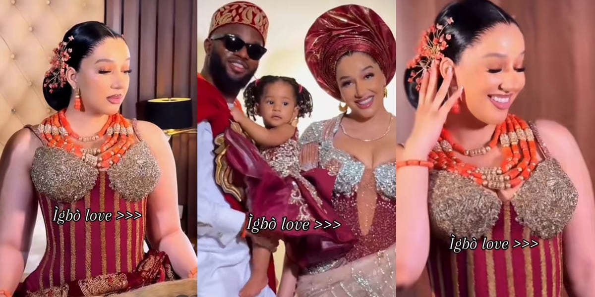 "Full option" - Beautiful bride breaks the internet with her gorgeous look on wedding day