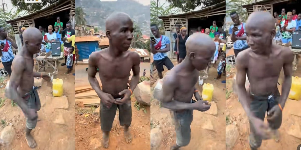 "We no longer beat thief" - Nigerian resident sparks reactions, forces thieves to dance instead of being beaten