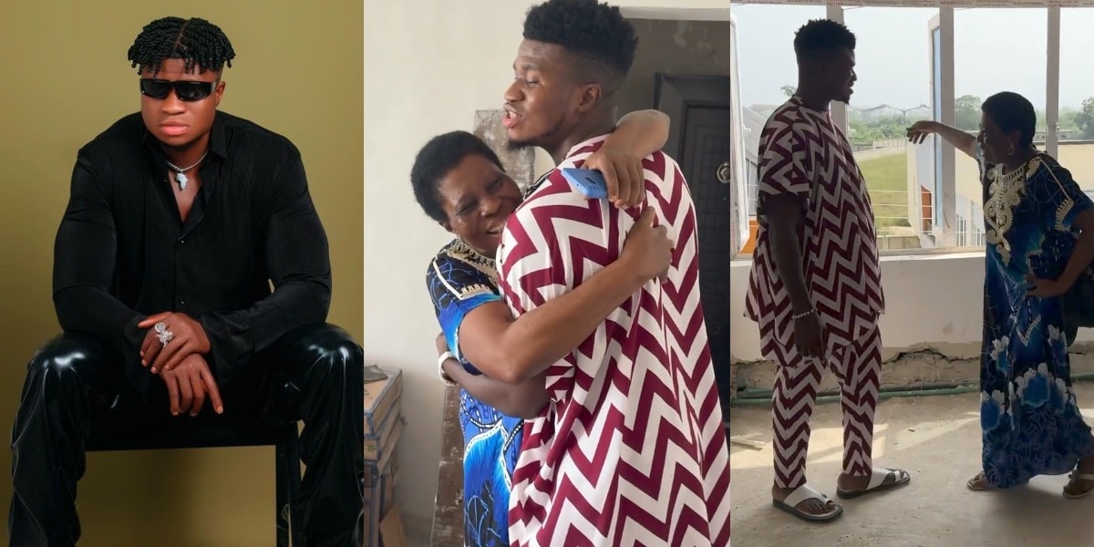 Zicsaloma gifts mother a new house