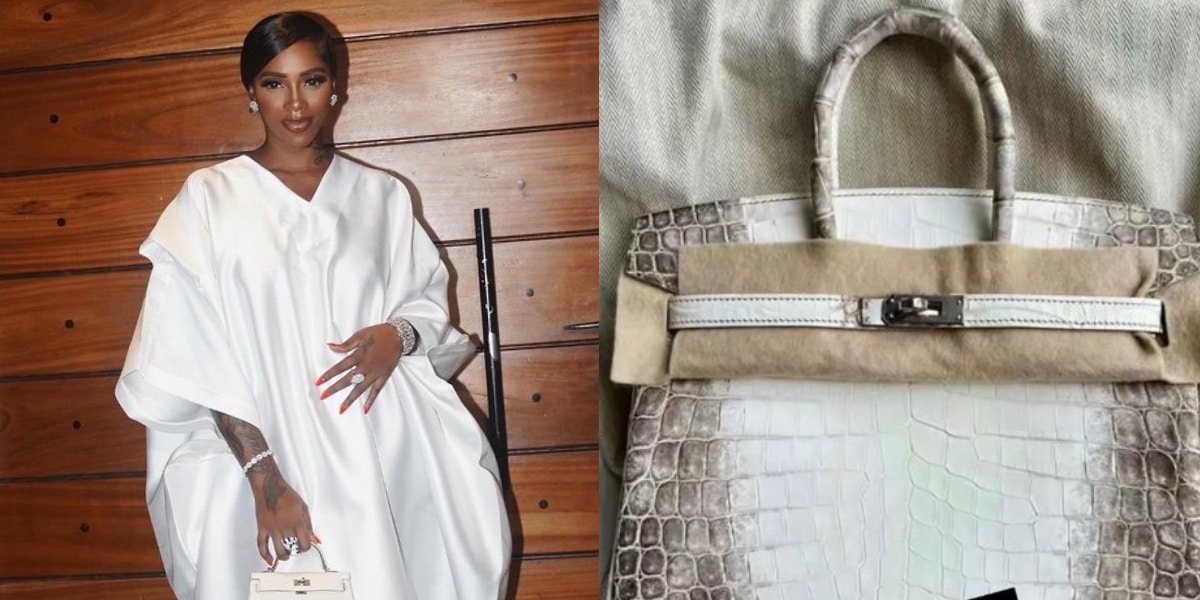 Speculations as Tiwa Savage contemplates splashing $147k on expensive handbag
