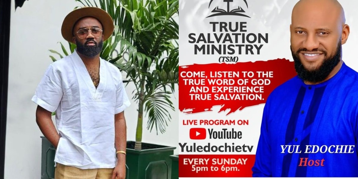 "It's a bit off" – Noble Igwe shades Yul Edochie for switching professions