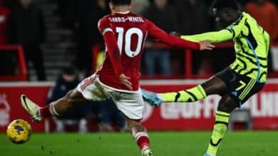 EPL: Saka shines as Arsenal break historic record with win at Nottingham Forest