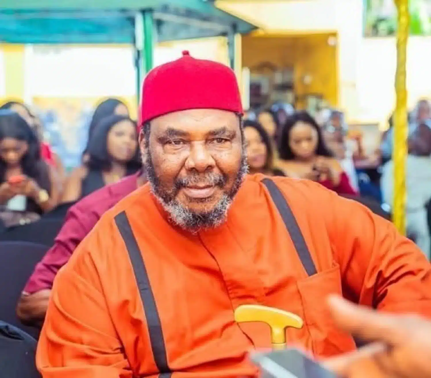 "Everyone says I am Pete Edochie's son" - Man with striking resemblance to legendary actor