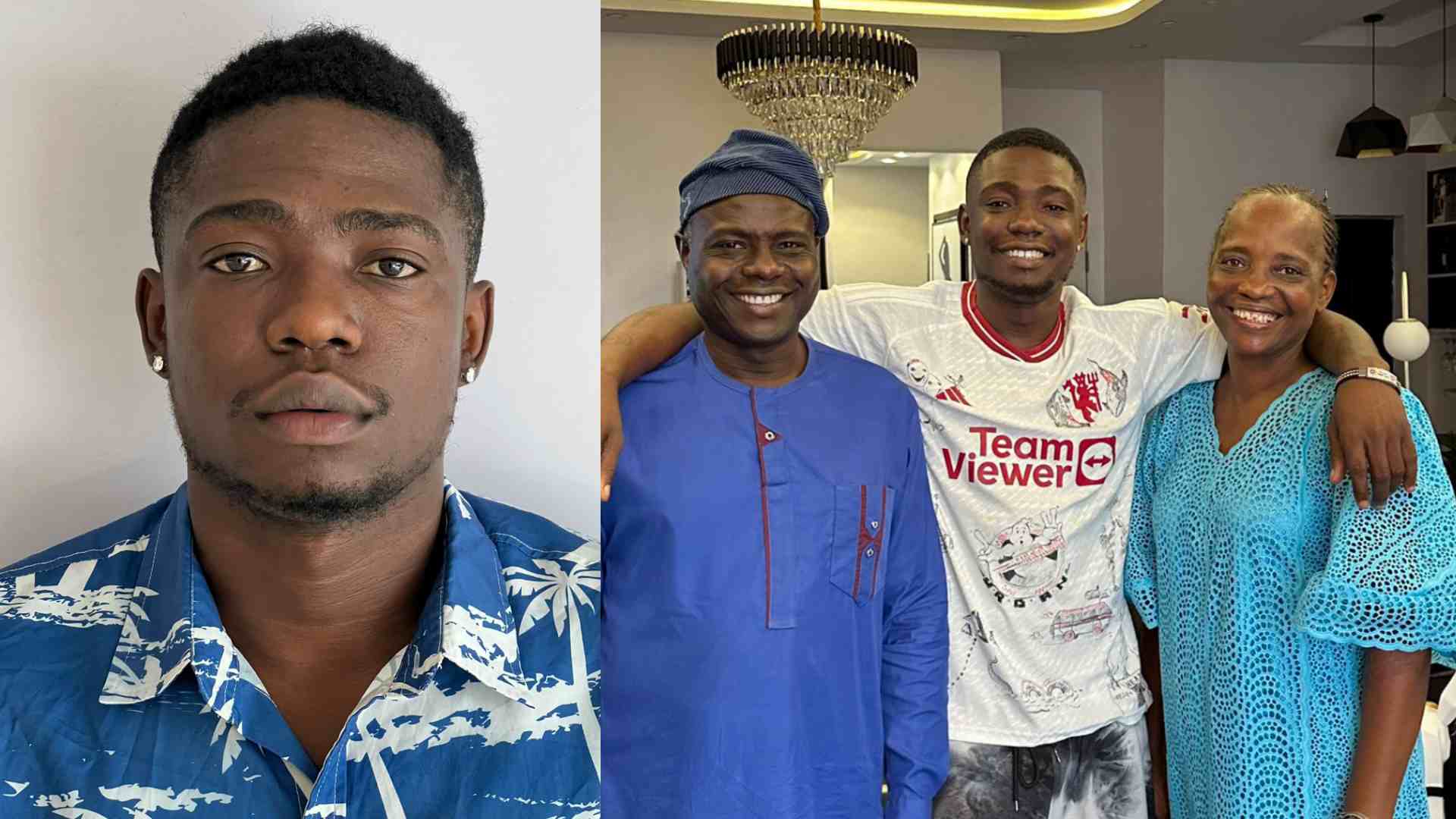 Shank shares dad's reaction at seeing his house after he ran away