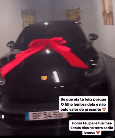 Cristiano Ronaldo surprises his mother with a k Porsche Cayenne on her 69th birthday
