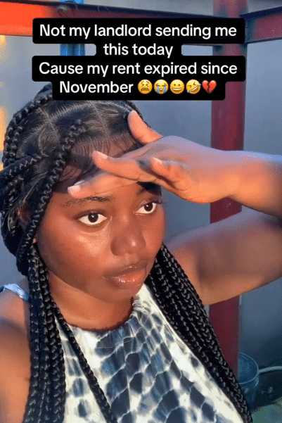 Lady owing rent since 2023 shares hot new year message her landlord sent her, it stuns many