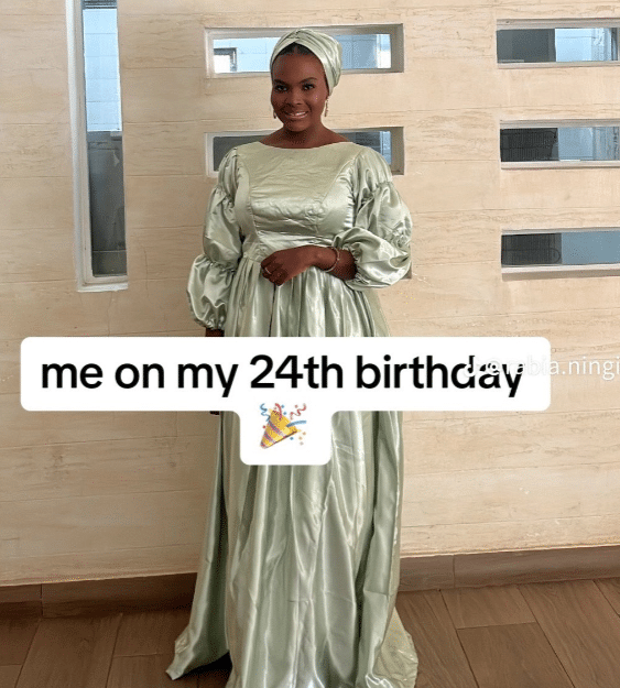 "This is unbelievable" - Plus-sized woman stuns many with her transformation photos on her 24th birthday