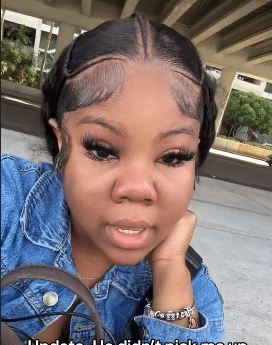 lady boyfriend airport abandoned