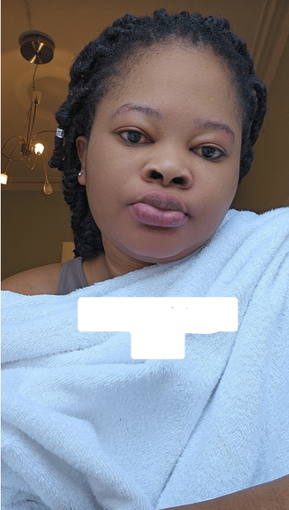 "Haa, had I known"- Nigerian lady heartbroken as her bag of cow and ram meats gets confiscated at Scotland airport