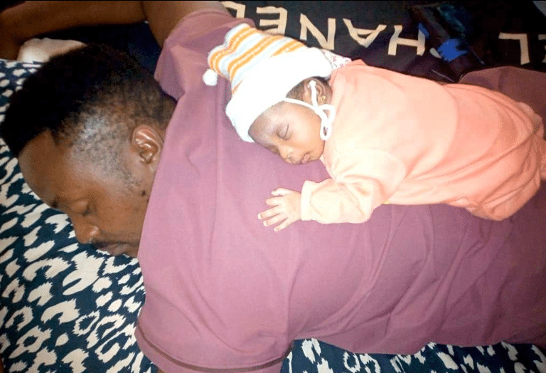 "I don't think I need to do DNA again" - Nigerian man shares what he observes his son doing one day
