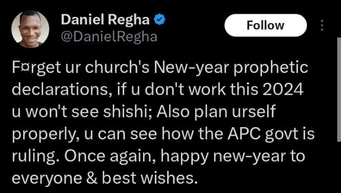 Daniel Regha prophetic declarations