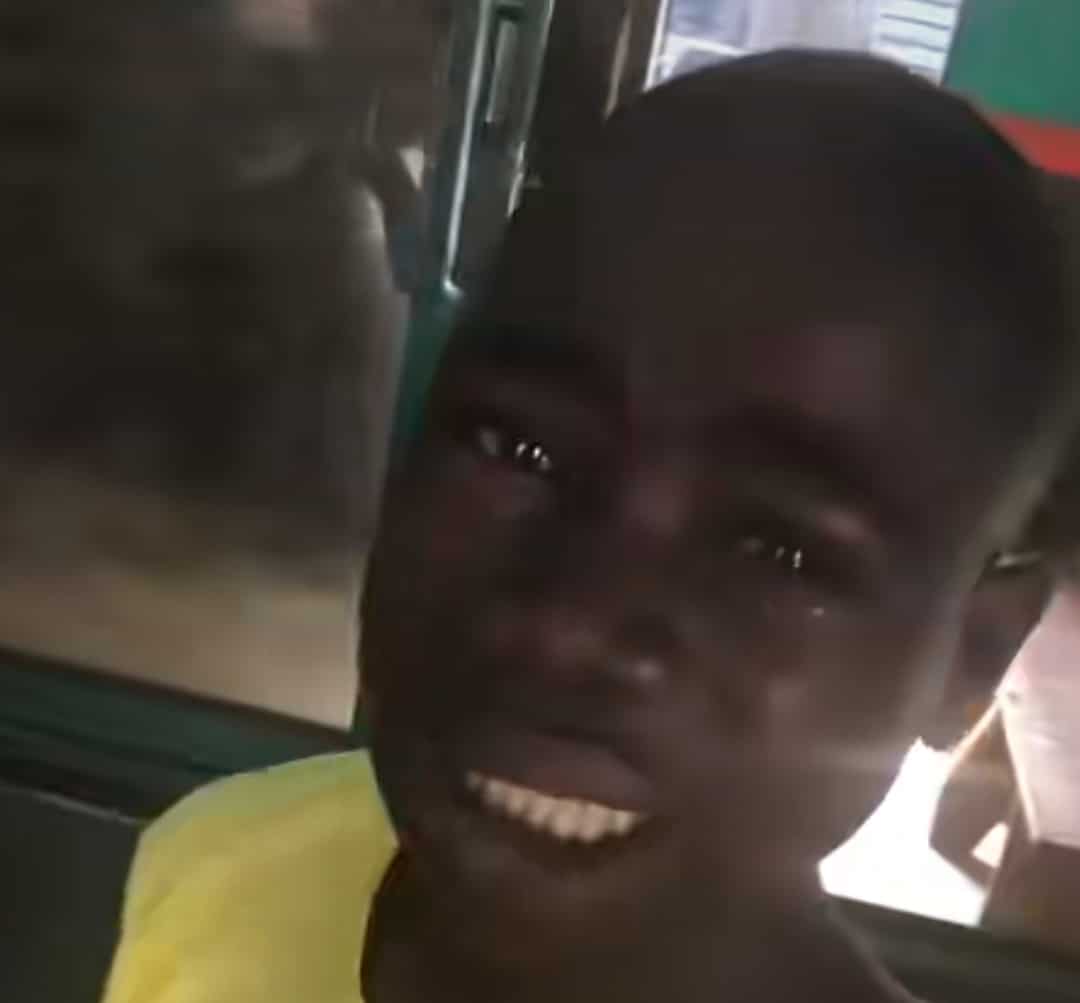"Bet9ja will humble you" - Heartbreaking video as Nigerian man bursts into tears as he loses money to Bet9ja