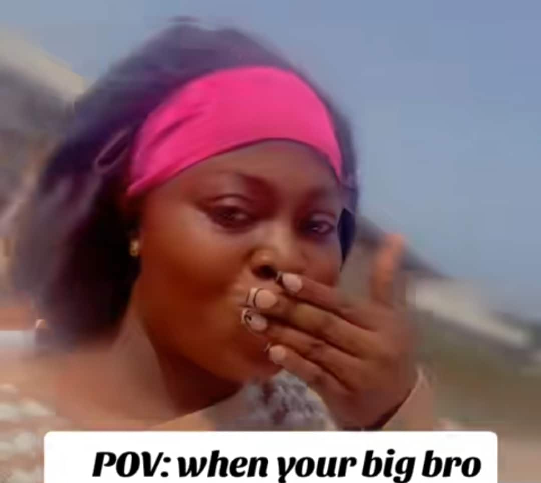 "Is he single?, he needs second wife?" - Elder brother wows sister, surprises her with carload of groceries at school