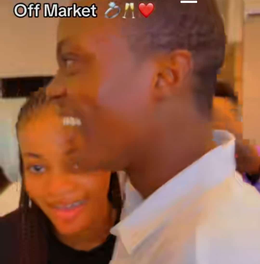 Nigerian man melts hearts online with heartwarming proposal to his beautiful girlfriend