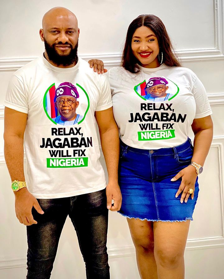 Yul Edochie and his second wife, Judy Austin