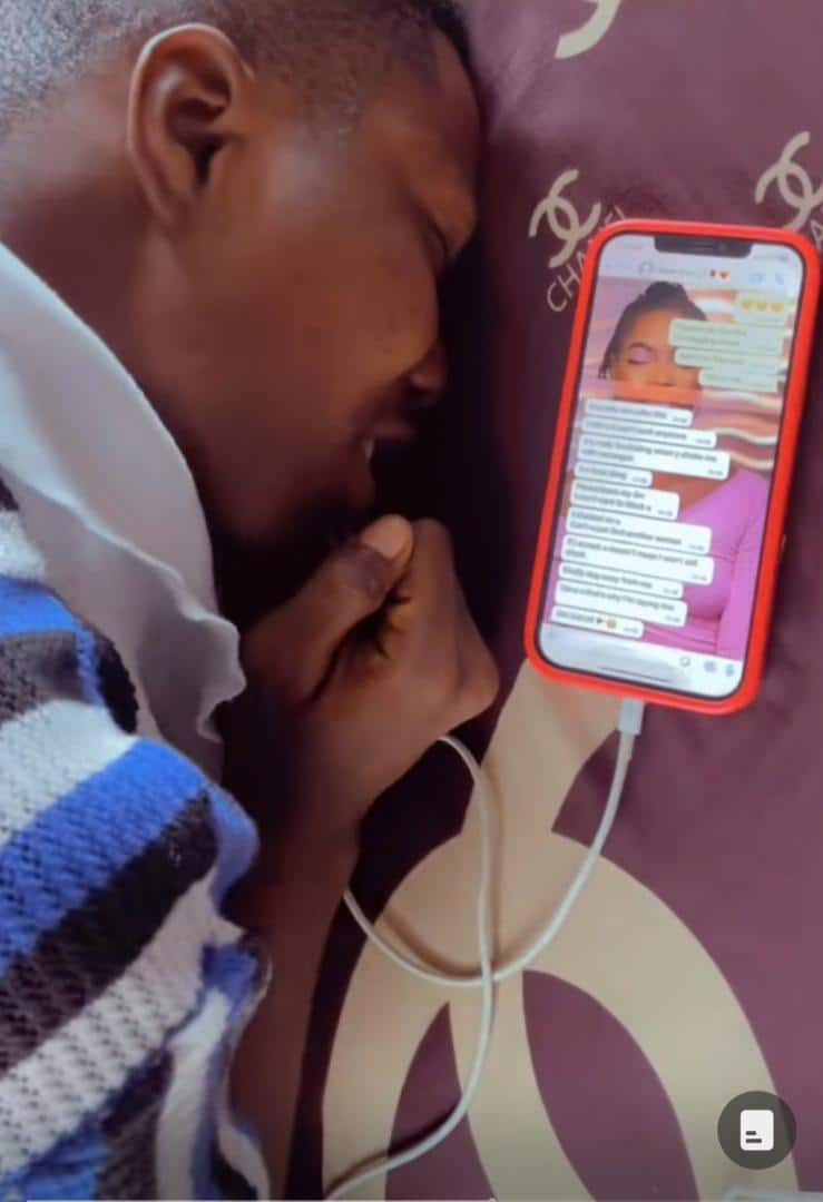 Man breaks down in tears as he gets dumped by girlfriend who cheated on him