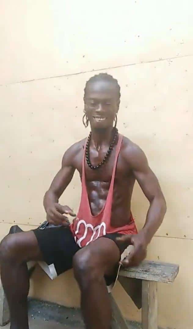 Hilarious reactions trail video of man imitating Verydarkman