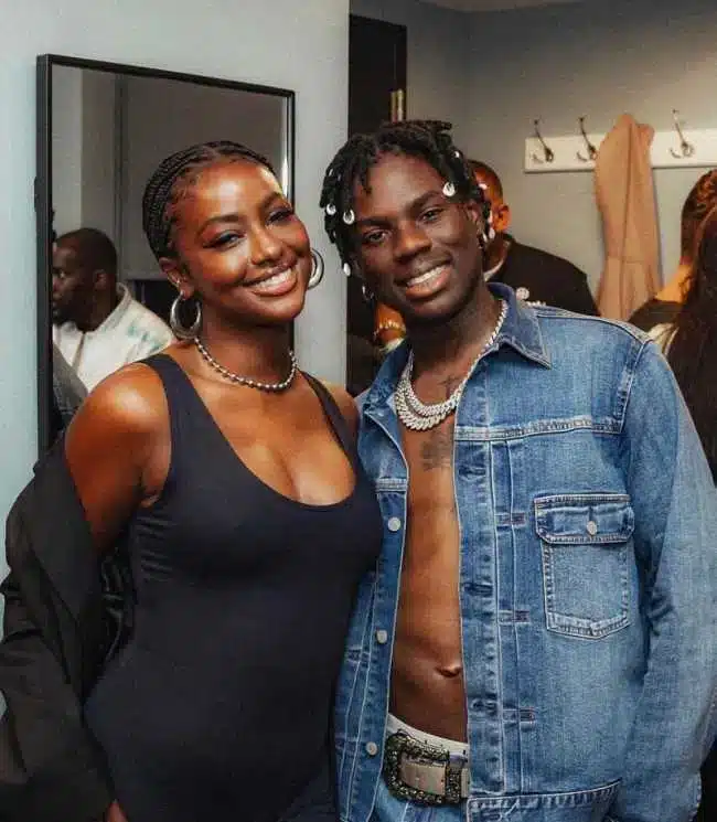 Justine Skye and Rema