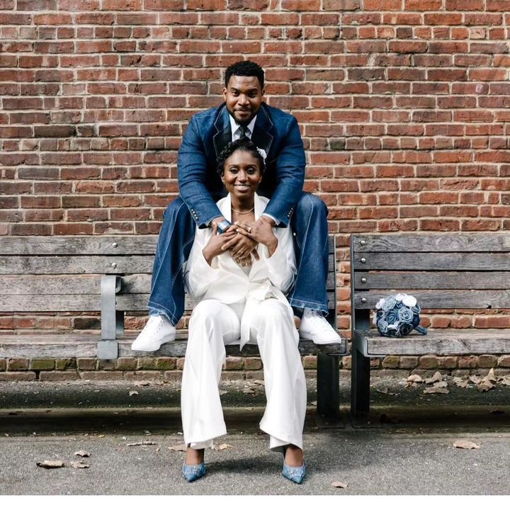 Kunle Remi and his wife, Tiwi