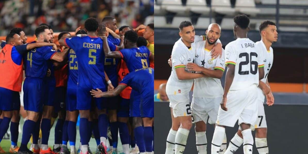 Underdogs Cape Verde ridicule Ghana in 2-1 win, top Group B at AFCON 2023