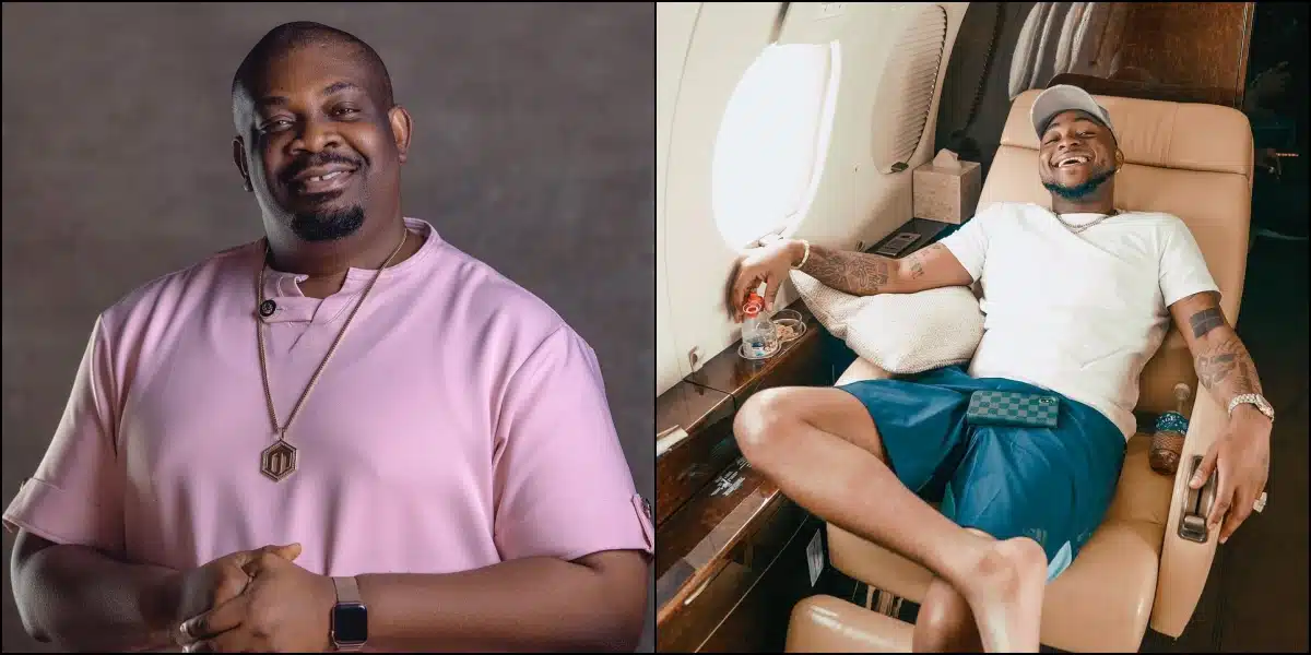 don jazzy davido private jet music