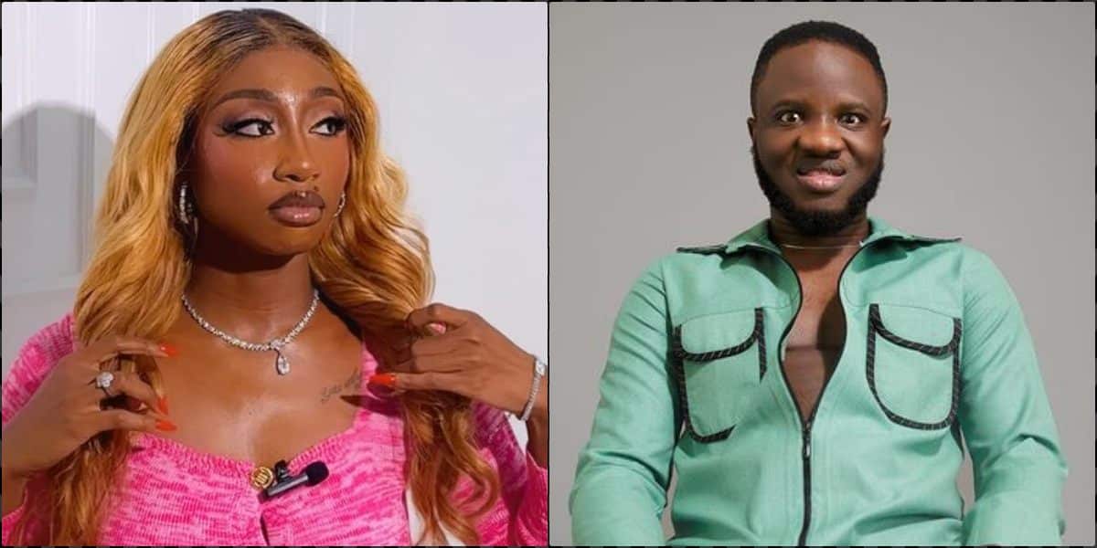 "Swear that your boyfriend is not a married man" - Deeone comes for Doyin