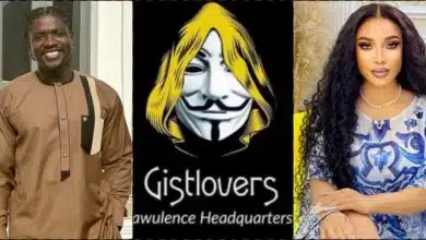 VeryDarkMan shares proof alleging Tonto Dikeh as owner of Gistlover