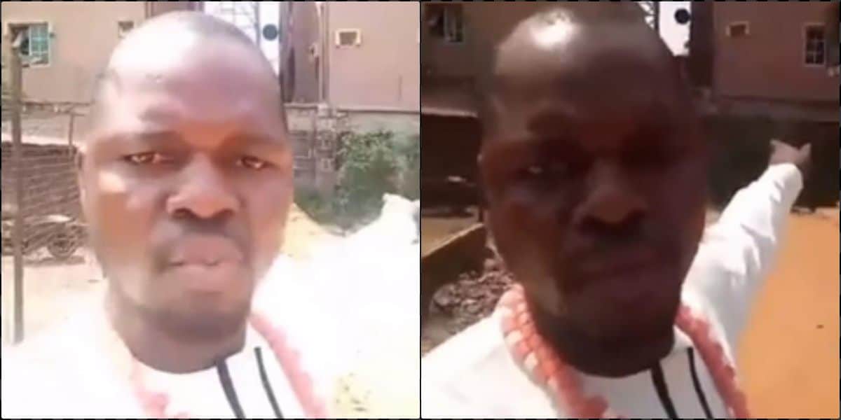 "Christianity came to destroy Igbo land" - Man fumes as church holds service during working hours