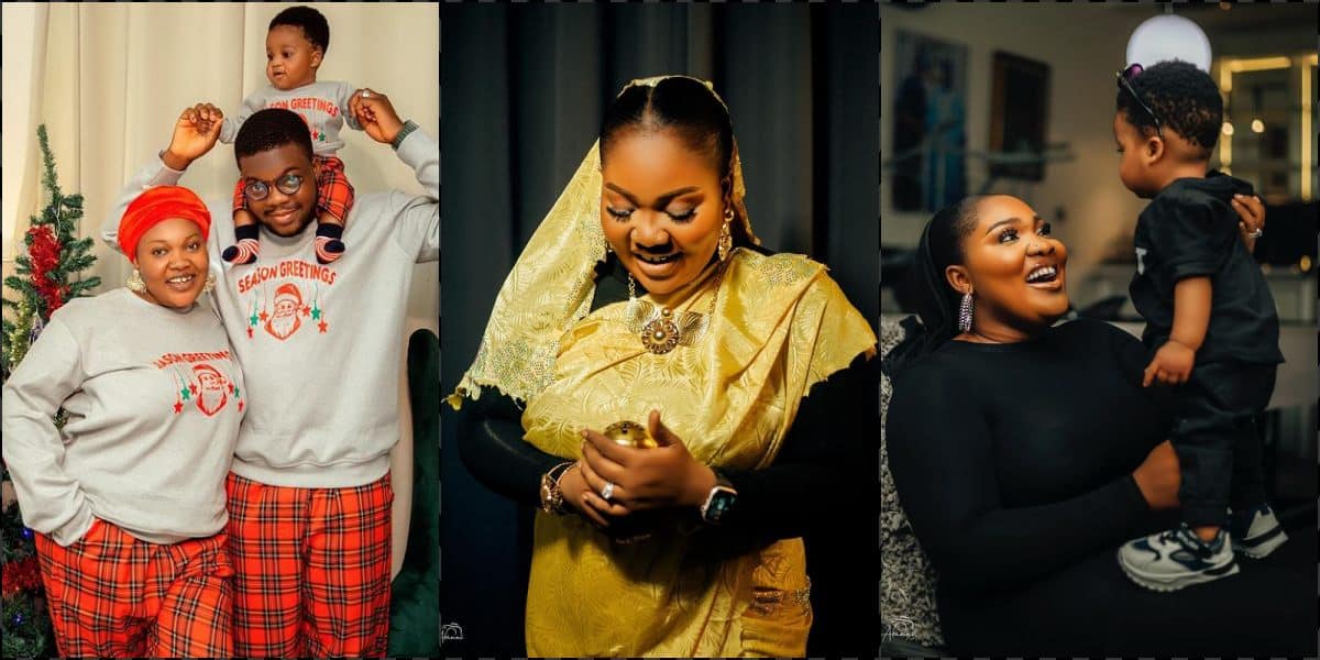 Will you marry me? - Cute Abiola poses question to wife as she marks birthday