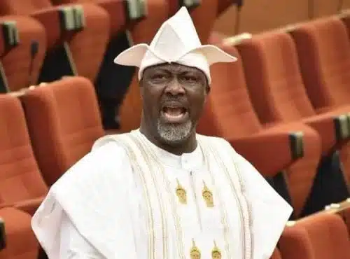 "We are sick" - Dino Melaye reacts after some Nigerians seen praying for a spoilt transformer
