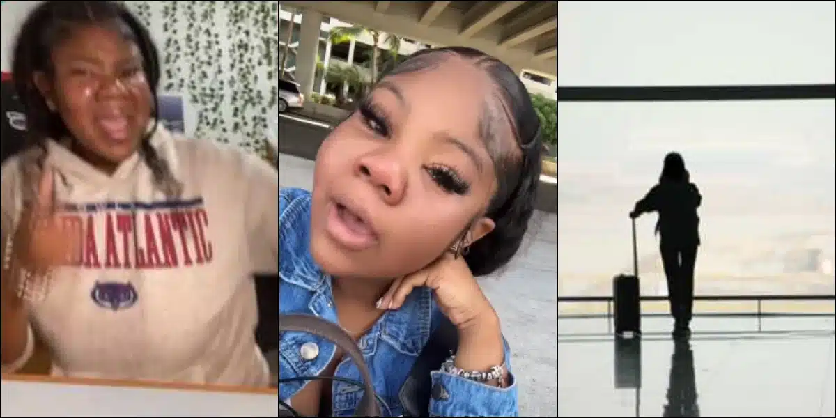 lady boyfriend airport abandoned