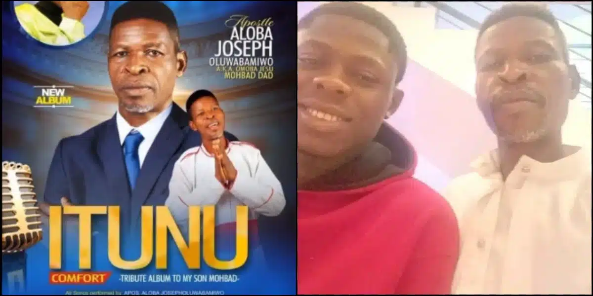 Mohbad's father album tribute