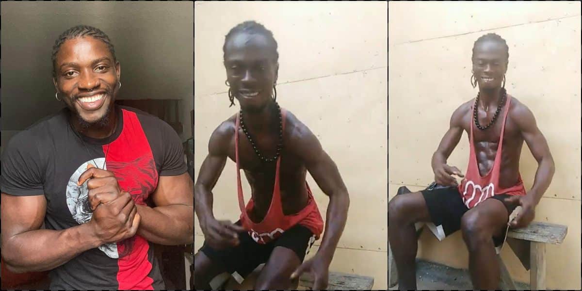 Hilarious reactions trail video of man imitating Verydarkman