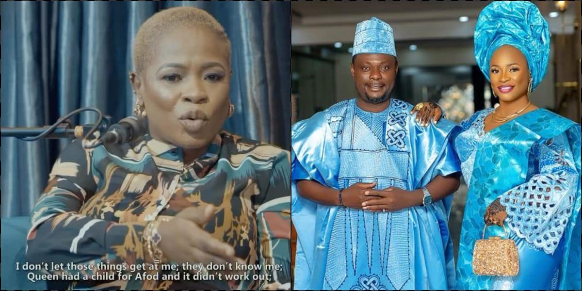 Kunle Afod's wife blasted after vowing never to leave husband even if he cheats