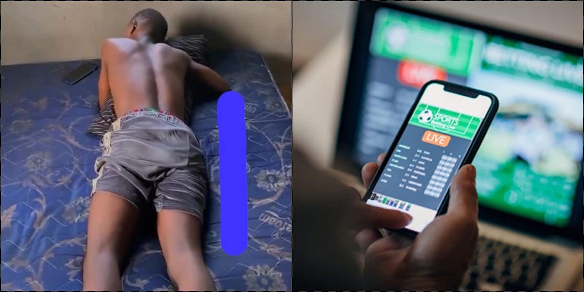 Man sad as he loses N200K to sports betting right after winning it