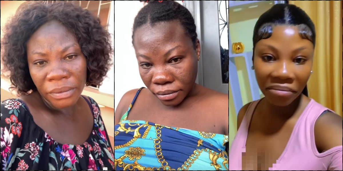 Lady shares transformation during and after pregnancy