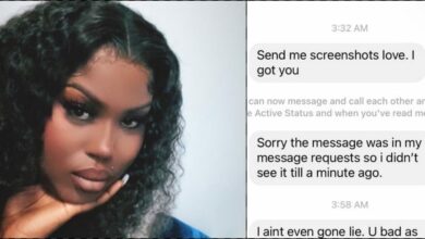Lady reports married man making move on her to his wife, gets shocking reply
