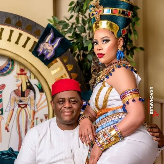 Femi Fani Kayode, FFK and his ex-wife, Precious Chikwendu 