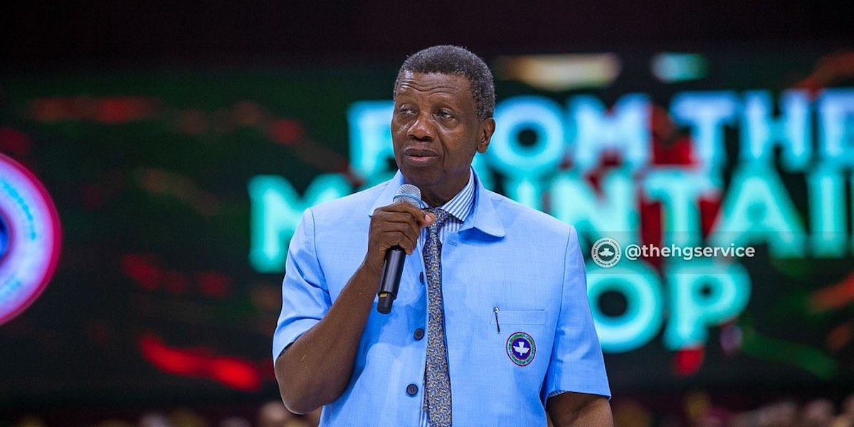 “There is money in Nigeria, but it’s in the wrong hands” - Pastor Adeboye