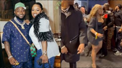 Moment Davido and wife, Chioma step out of sold-out show in London