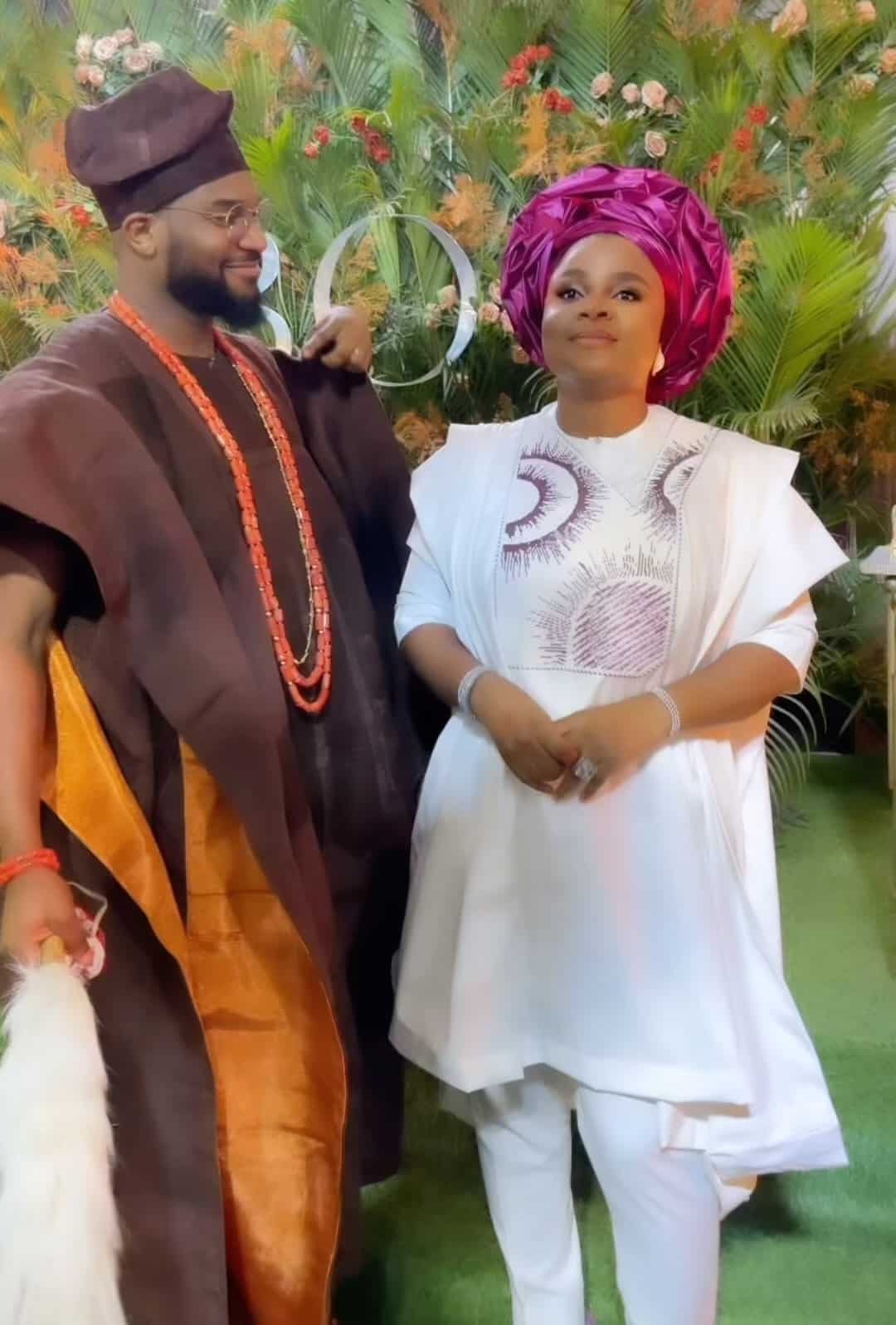 Bimbo Ademoye joyful to score 'Best Man' duties at Kunle Remi's wedding