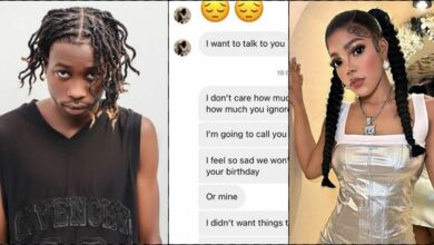 Lil Frosh leaks chat with Cute Gemini begging to get back together